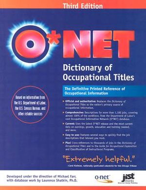O*NET Dictionary of Occupational Titles image number 0