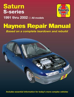 Haynes Saturn S-Series 1991 Thru 2002 image number 0