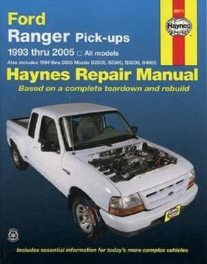 Ford Ranger & Mazda (B-Series) Pick-Ups Automotive Repair Manual image number 0