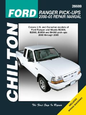 Ford Ranger Pick-Ups: 2000-05 Repair Manual image number 0