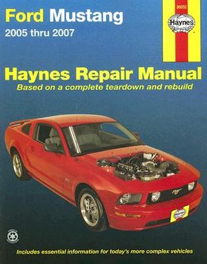 Ford Mustang Automotive Repair Manual image number 0