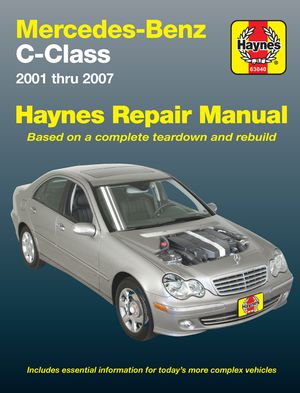 Mercedes-Benz C-Class 2001 Thru 2007 Haynes Repair Manual image number 0