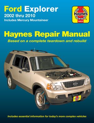 Ford Explorer & Mercury Mountaineer 2002 Thru 2010 Haynes Repair Manual: Includes Mercury Mountineer image number 0