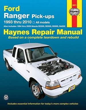 Haynes Ford Ranger Pick-Ups 1993 Thru 2010: All Models image number 0