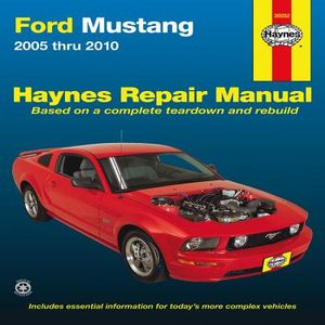 Haynes Ford Mustang Automotive Repair Manual: 2005 Through 2010 image number 0