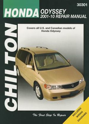 Chilton Total Car Care Honda Odyssey 2001-2010 Repair Manual image number 0