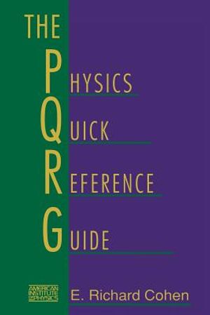The Physics Quick Reference Guide image number 0