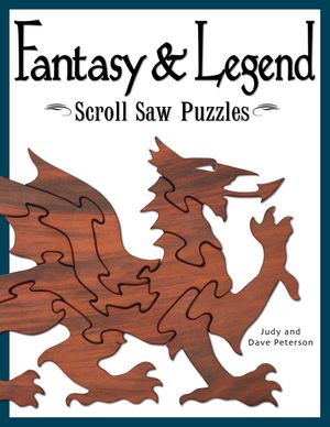 Fantasy & Legend Scroll Saw Puzzles: Patterns & Instructions for Dragons, Wizards & Other Creatures of Myth image number 0