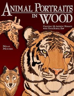 Animal Portraits in Wood: Crafting 16 Artistic Mosaics with Your Scroll Saw image number 0