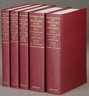 The Expositor's Greek Testment: 5 Volumes image number 0