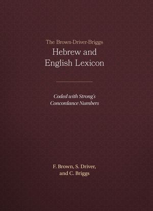 The Brown-Driver-Briggs Hebrew and English Lexicon image number 0