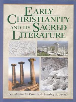 Early Christianity and Its Sacred Literature image number 0