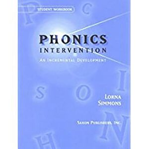 Saxon Phonics Intervention: Student Workbook image number 0