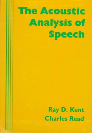 The Acoustic Analysis of Speech image number 0