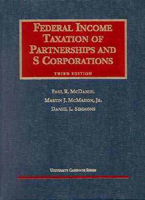 Federal Income Taxation of Partnerships and Corporations image number 0