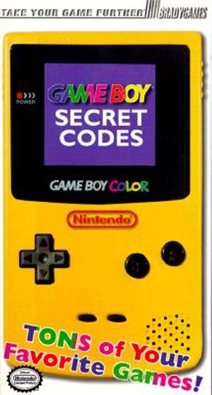 Game Boy Secret Codes image number 0