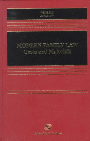 Modern Family Law: Cases and Materials image number 0