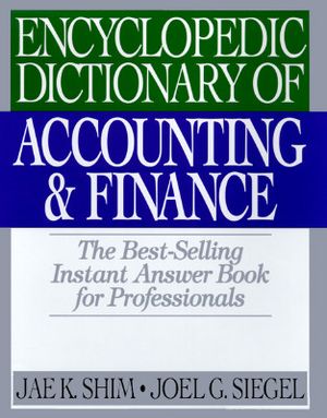 Encyclopedic Dictionary of Accounting and Finance image number 0