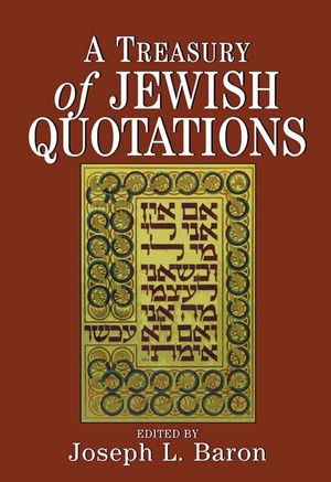 A Treasury of Jewish Quotations image number 0