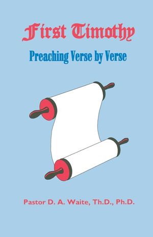 First Timothy, Preaching Verse by Verse image number 0