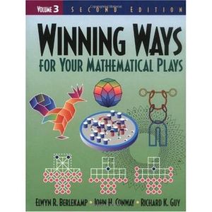 Winning Ways for Your Mathematical Plays, Volume 3 image number 0