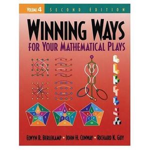 Winning Ways for Your Mathematical Plays, Volume 4 image number 0