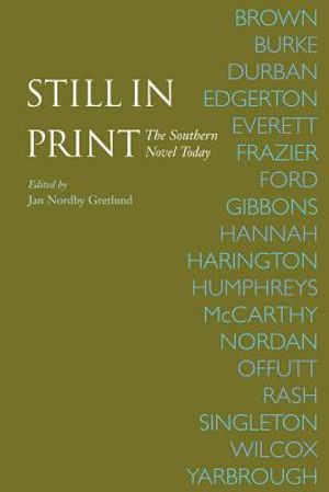 Still in Print: The Southern Novel Today image number 0
