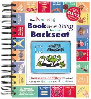 The Amazing Backseat Book-a-ma-Thing [With Sliding Block Puzzle/Magic Writer/Pinball Baseball] image number 0