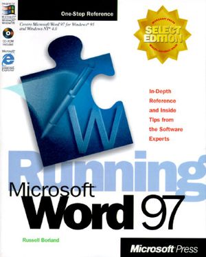 Running Microsoft Word for Windows [With Disk] image number 0