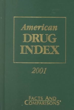 American Drug Index 2001: Published by Facts and Comparisons image number 0