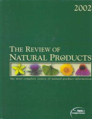 The Review of Natural Products: Published by Facts and Comparisons image number 0