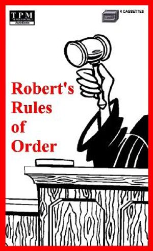 Roberts Rules of Order (Bkpk) image number 0