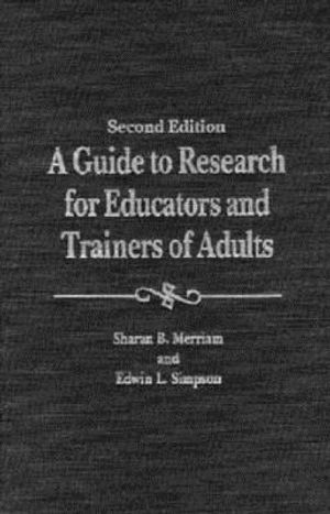 A Guide to Research for Educators & Trainers of Adults: image number 0