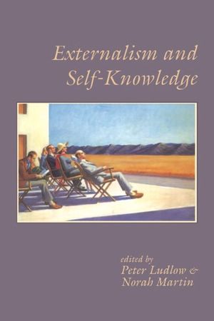Externalism and Self-Knowledge image number 0
