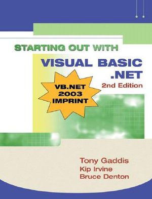 Starting Out with Visual Basic.Net image number 0