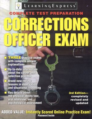 Corrections Officer Exam [With Free Online Practice Test from Learningexpress] image number 0