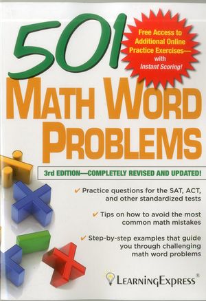 501 Math Word Problems image number 0