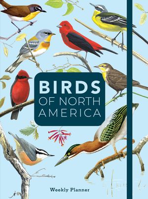 Birds of North America 2025 Weekly Planner: January 2025 - December 2025 image number 0
