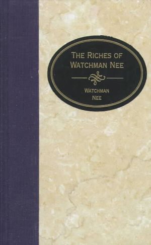 The Riches of Watchman Nee image number 0