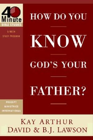 How Do You Know God's Your Father? image number 0