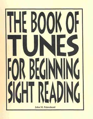 Book of Tunes for Beginning Sight Reading image number 0