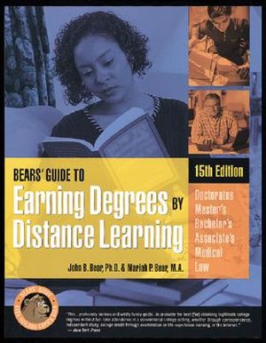 Bears' Guide to Earning Degrees by Distance Learning image number 0