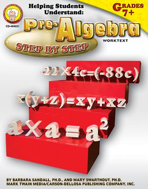 Helping Students Understand Pre-Algebra, Grades 7 - 12 image number 0