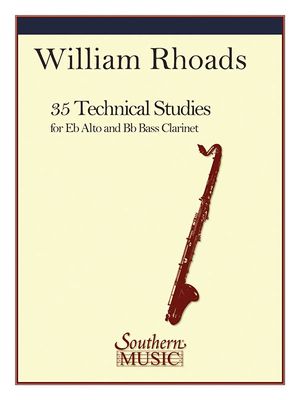 35 Technical Studies: Alto or Bass Clarinet image number 0