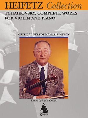 Tchaikovsky Complete Works for Violin and Piano; Heifetz Critical Edition image number 0