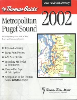 Metropolitan Puget Sound: Coverage Includes Metropolitan Areas of King, Pierce, and Snohomish Counties image number 0
