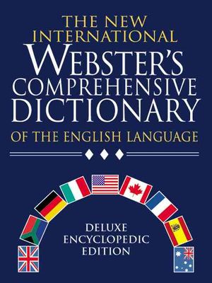 Comprehensive Dictionary Deluxe 1 Vol image number 0