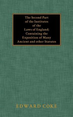 The Second Part of the Institutes of the Laws of England image number 0