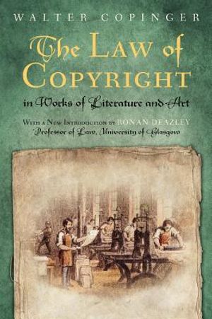 The Law of Copyright in Works of Literature and Art image number 0