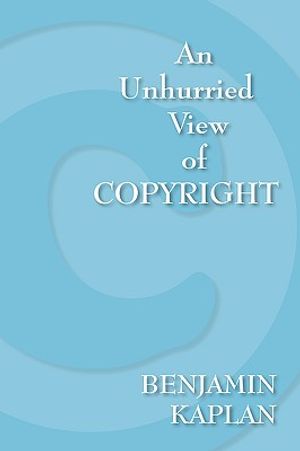 An Unhurried View of Copyright image number 0